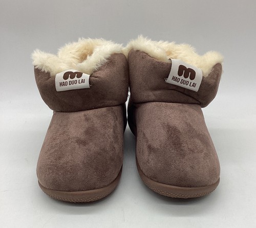 Hao Duo Lai Unisex Toddler Chestnut Winter/Snow Boots Sz. 8 Toddler New! - Picture 2 of 17