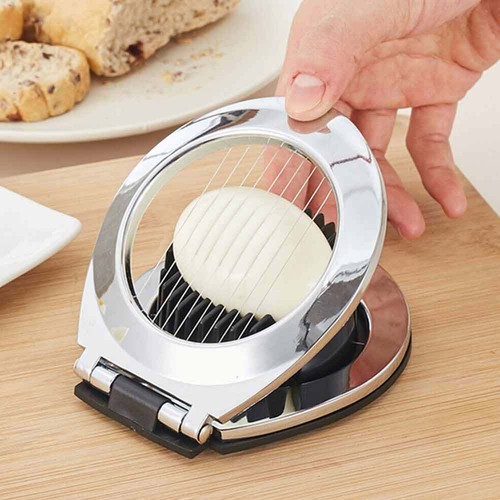 Stainless Steel Mushroom Kitchen Chopper Tomato Boiled Cutter Egg Slicer - Picture 4 of 14