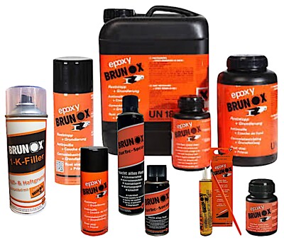 AKTION - Brunox Epoxy / Turbo Spray / 1K-Filller - Rostumwandler Rostschutz