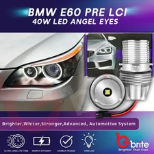 40W BMW E60 5 SERIES ANGEL EYE MARKER RING WHITE XENON WHITE Headlights A12