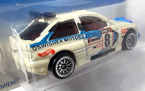 Hot Wheels Escort Rally #637 Mattel 1st Edition 1998 White Diecast Car Toy - Picture 10 of 13