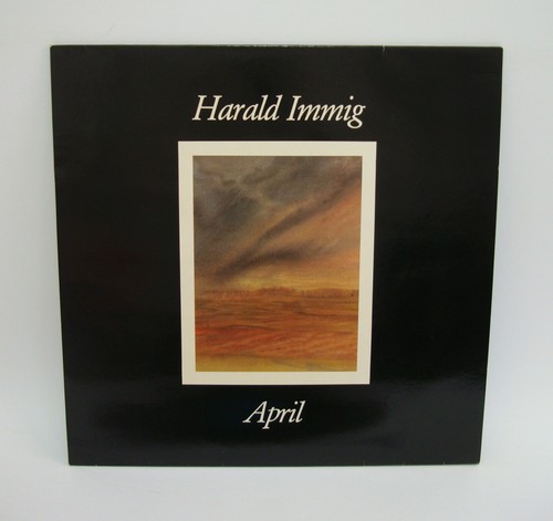Harald Immig - April | Mit Autogramm / signiert | Teledec 1986 | LP: Near Mint - Bild 2 von 4