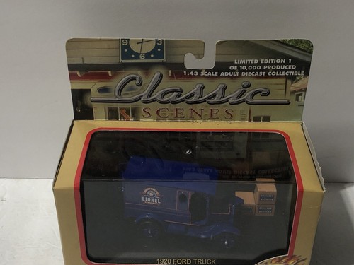 Lot Is For (1) Road Champs Classic Scenes 1:43 1920 FORD Truck Lionel Trains - Picture 4 of 7