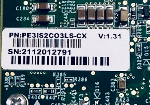 Adattatore server compressione crittografica Silicom PE3IS2CO3LS-CX acceleratore crittografia - Foto 5 di 5