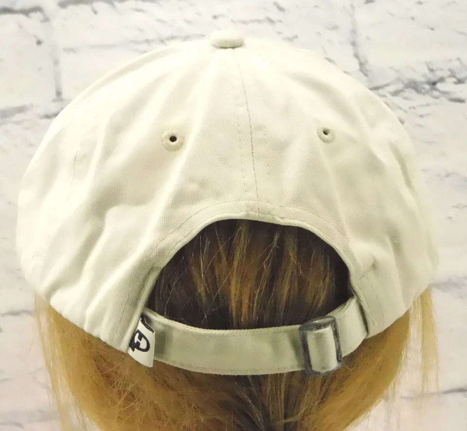 Винтажная регулируемая бежевая кепка SALINE HORNETS с застежкой сзади - Изображение 4 из 4