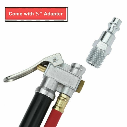 Car Pressure Gauge Dual Head Chuck Air Compressor Tools With Tire Inflator Air - Bild 3 von 7