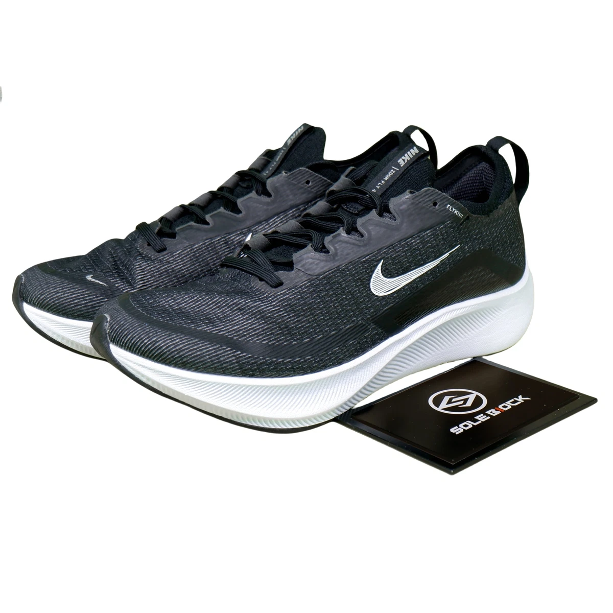 Nike Zoom Fly 4 Black White W for sale | eBay