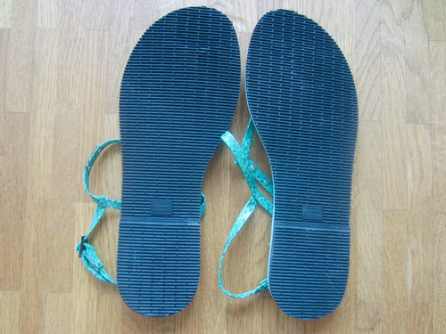 Mint farbige Riemchen Havaianas, Größe 39-40 - NEU - Bild 3 von 3