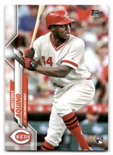 Aristides Aquino 2020 Topps Baseball #20a Cincinnati Reds Rookie RC
