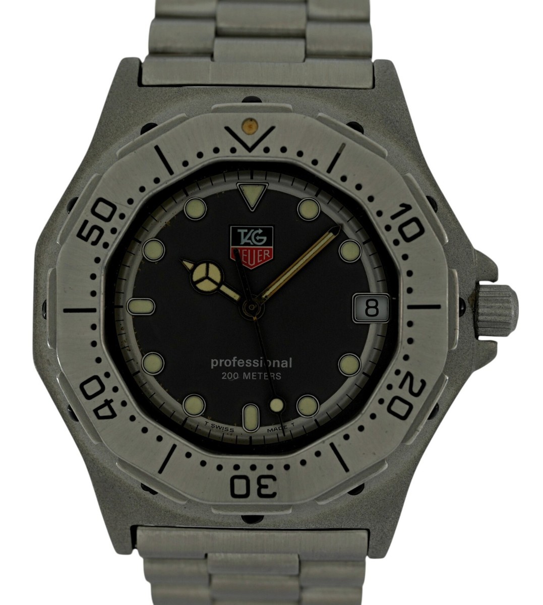 時計 TAG HEUER 3000 932.206 200M BOYS 1990 TAG Heuer 3000 Gray Men's Watch - 932.206 for sale online | eBay