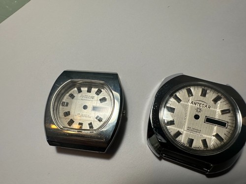 NEW OLD STOCK ANTECAR WATCH CASE 37mm OR 40mm STAINLESS STEEL DAY/DATE AUTOAMTIC - Picture 2 of 12