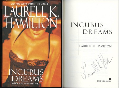 Laurell K Hamilton SIGNED AUTOGRAPHED Incubus Dreams HC 1st Ed/1st P Anita Blake - Picture 1 of 1