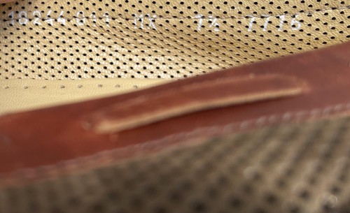 Leather MORESCHI Slip On Loafer Driving Mocs 7.5 MADE IN ITALY - Picture 6 of 7