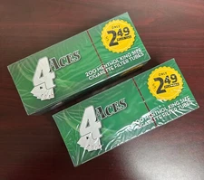 4 ACES Menthol King Size Cigarette Tubes ~2 Packs~Ships in Box