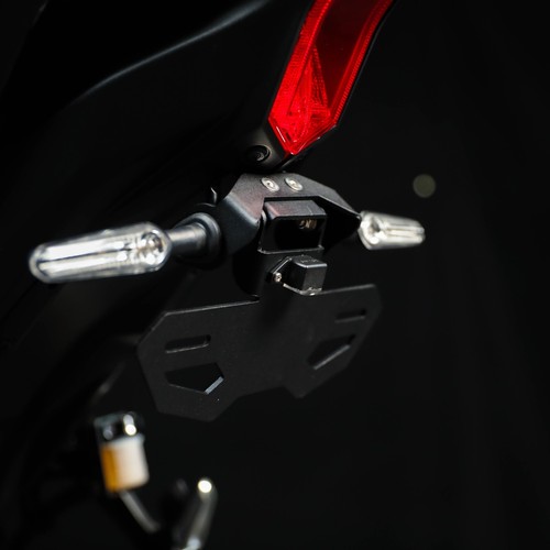 Soporte de matrícula de guardabarros trasero para YAMAHA YZF R7 2021-2025 YZFR7 luz LED - Imagen 13 de 21
