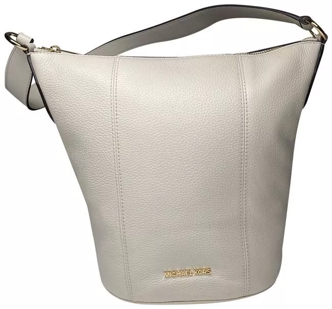 Michael michael kors brooke pebble leather bucket shoulder bag sale