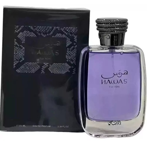 100% OriginalHawas for Him by Rasasi cologne عطر الرصاصي هوس للرجال- عطور عربية - Picture 2 of 3