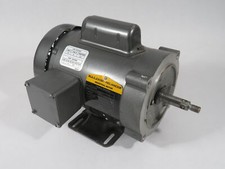 Baldor .33HP 1725RPM 115/230V 56J TEFC 1Ph 6/3A 60Hz SHELF WEAR NOP