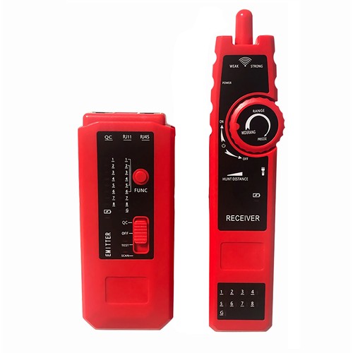 MAOTEWANG Optical Wire Meter Tracer LCD Digital Network Cable Tester POE Checker