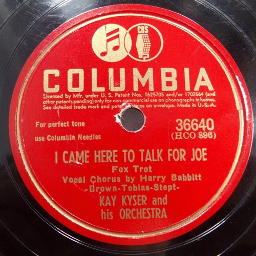 Lot of 33 Columbia Red Label 78 RPM Records Harry James Gene Autry Kay Kyser - Picture 18 of 24
