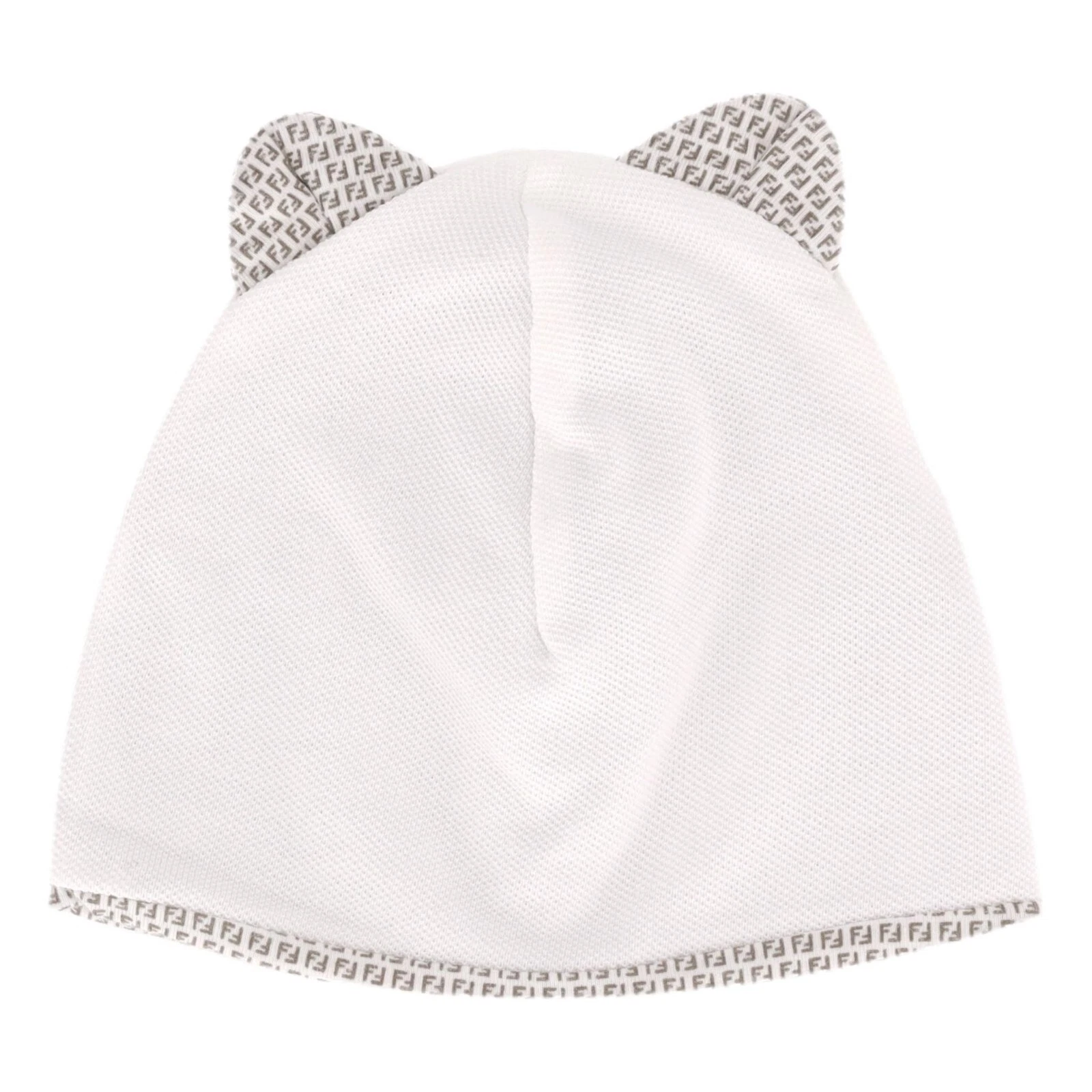 Fendi Baby Bear Ears Cotton Hat