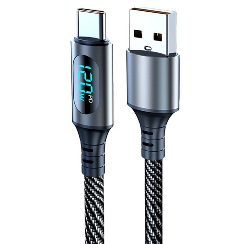 USB C to USB C Cable 100W PD Fast Charging Cord Type-C Charger with LED Display - Picture 16 of 20