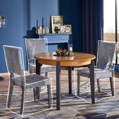 4 Pack Fullsize Plastic Dining Chair Coversclear Pvc Seat Protectors For Dining - Picture 5 of 7