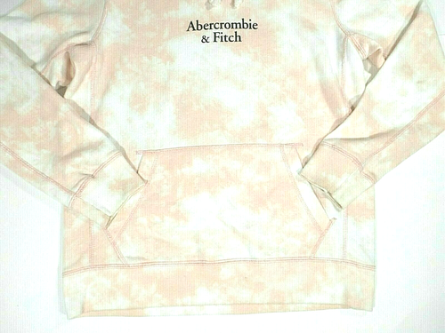 Abercrombie & Fitch Girl Juniors Sz XS Hoodie Sweatshirt- Light Pink Tie Dye - Picture 5 of 6