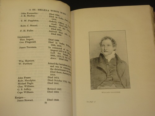 A St. Helena Who's Who: Directory During the Captivity of Napoleon CHAPLIN 1919 - Picture 10 of 10