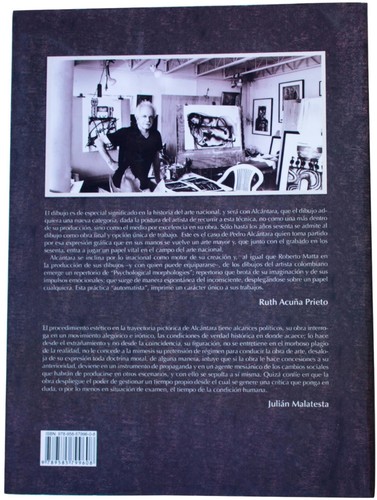 PEDRO ALCANTARA HERRAN SIGNED ART BOOK Colombian Artist Spanish Language Lrg PB - Picture 4 of 6