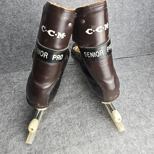 Vintage CCM Senior Pro Skates Size 7 - Picture 4 of 18