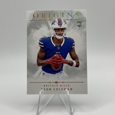2024 Panini Origins Football Keon Coleman RC Rookie Variation Parallel #129