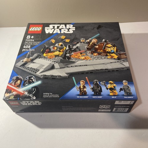 NEW LEGO Star Wars OBI-Wan Kenobi vs. Darth Vader 75334 Build 408 Pieces. - Picture 2 of 8