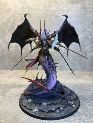 Fulgrim Daemon Primarch Emperor s Children bemalt Warhammer 40K