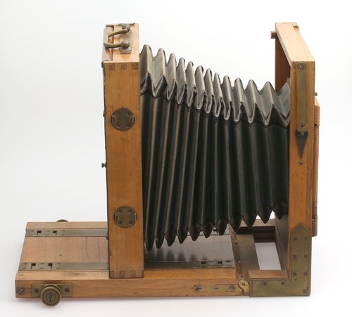 Kompakte Holz Reisekamera Format 13x18 cm ohne Objektiv - Picture 4 of 4