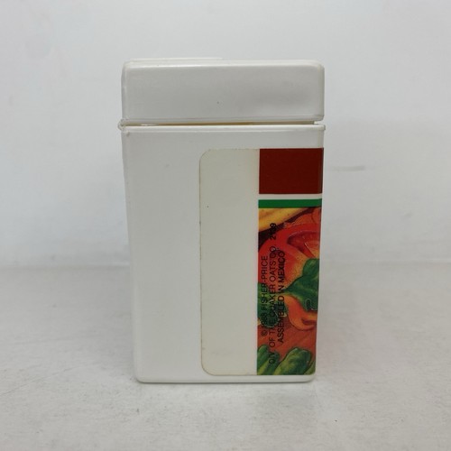 De colección 1988 Fisher Price Play Food Taco Fixin’s Box Carne Queso Lechuga Tomate - Imagen 5 de 9