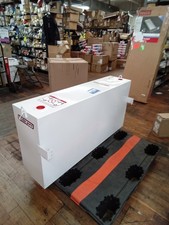 WeatherGuard Column Transfer Tank 50 Gallon Steel White 359-3-02 New