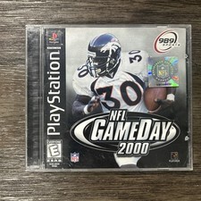 NFL GameDay 2000 (Sony PlayStation 1, 1999) Complete