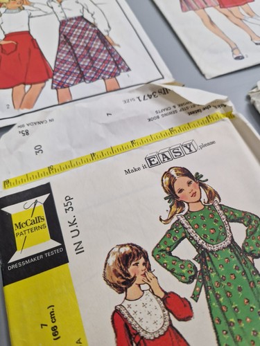 Job Lot Of Vintage Mid Century Dress Sewing Pattern, Rare Collectable Retro - Picture 9 of 10