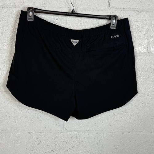Columbia Women's PFG Tamiami Pull-on Shorts black XXL, runs big - Picture 3 of 7