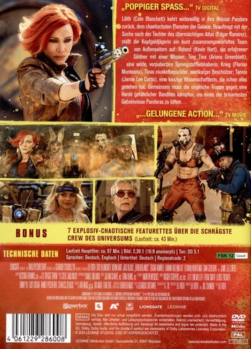 Borderlands - DVD - Neu und Originalverpackt - Bild 2 von 2