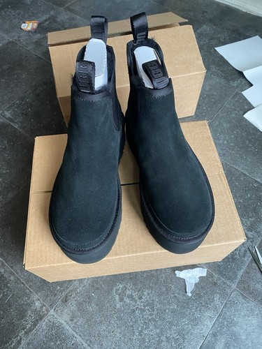 Ugg Neumel Platform Chelsea Boots Uk Size 5 - Picture 1 of 10