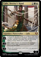 Calix, Destiny's Hand (EX) Exile Creature /Enchantment MTG Discount:5 Magic Card