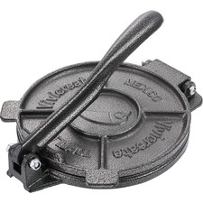 Vivicreate Tortilla Press Cast Iron 7.5 Inch, Heavy Duty Tortilla Maker, Roti...
