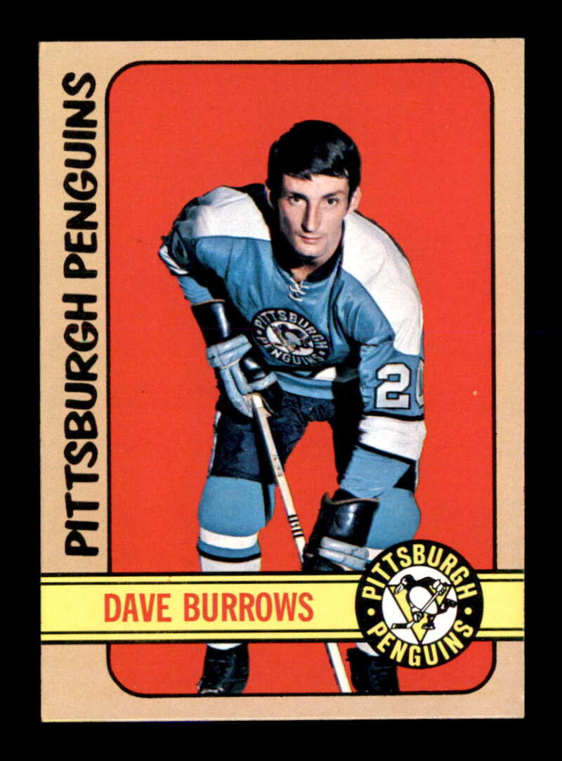 1972 Topps #82 Dave Burrows RC NM/NM+ X2872022