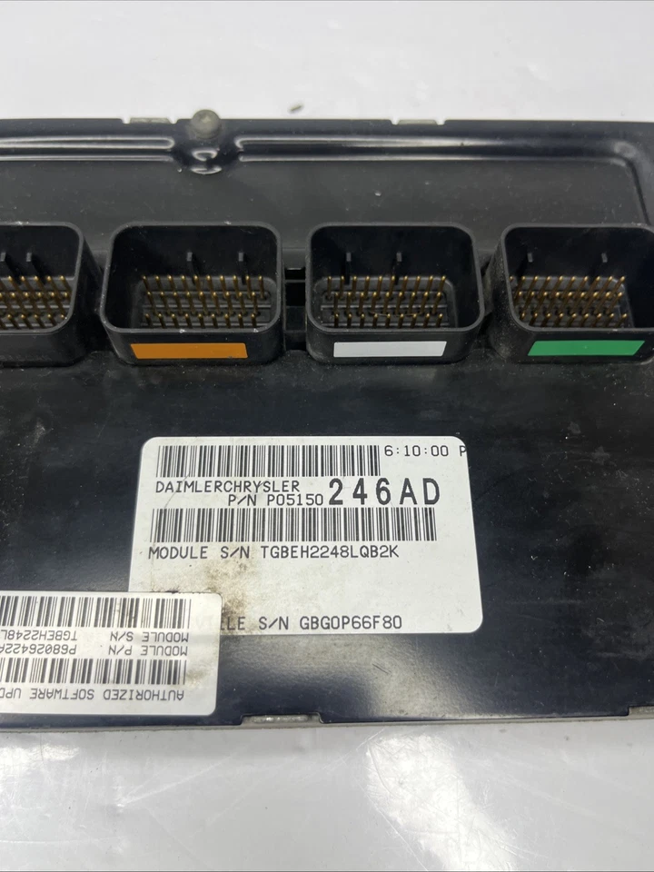 2008-2010 Dodge Charger Chrysler 300 3.5L ECU PCM P05150246AD OEM  Foto 2 de 4