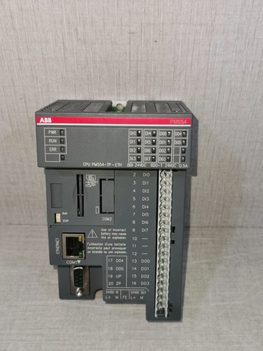 ABB 1SAP120600R0071 PM554-TP-ETH C1 CPU 128KB ETHERNET - Picture 3 of 22