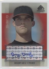2004 SP Prospects Auto Draft Picks Tier 3 172/400 Gregory Goetz #GG Auto 12ce