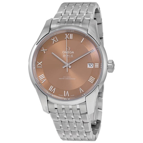 Omega De Ville Hour Vision Automatic Chronometer Bronze Dial Men's Watch