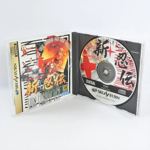 SHIN SHINOBI DEN Shinobiden Sega Saturn d387 ss